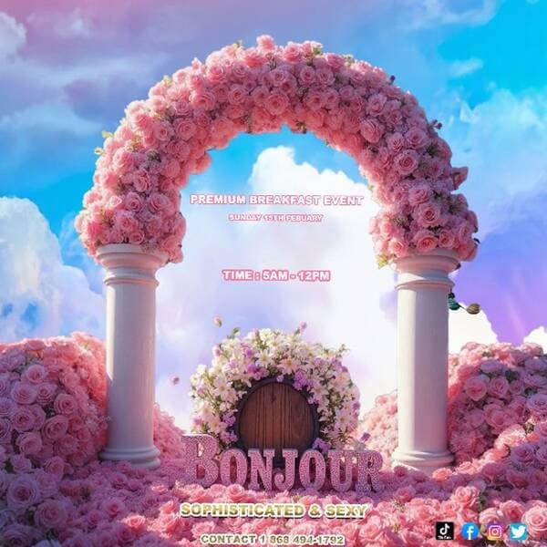 Bonjour : Premium French Cocktail Breakfast Event