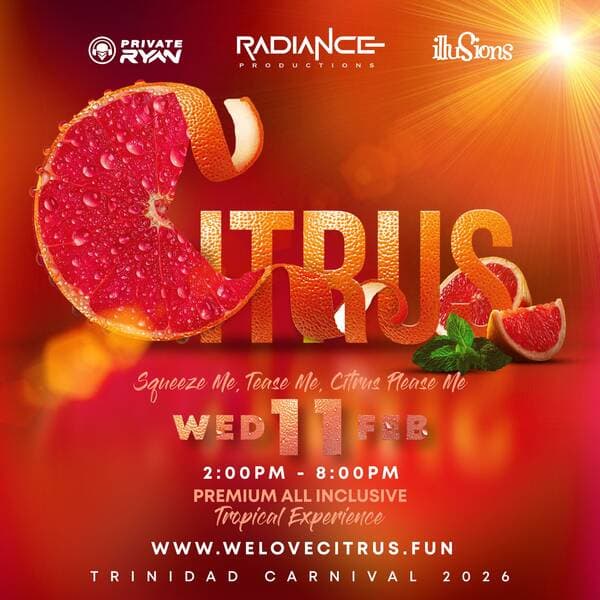 Citrus Trinidad Carnival 2026 | PREMIUM ALL INCLUSIVE TROPICAL EXPERIENCE