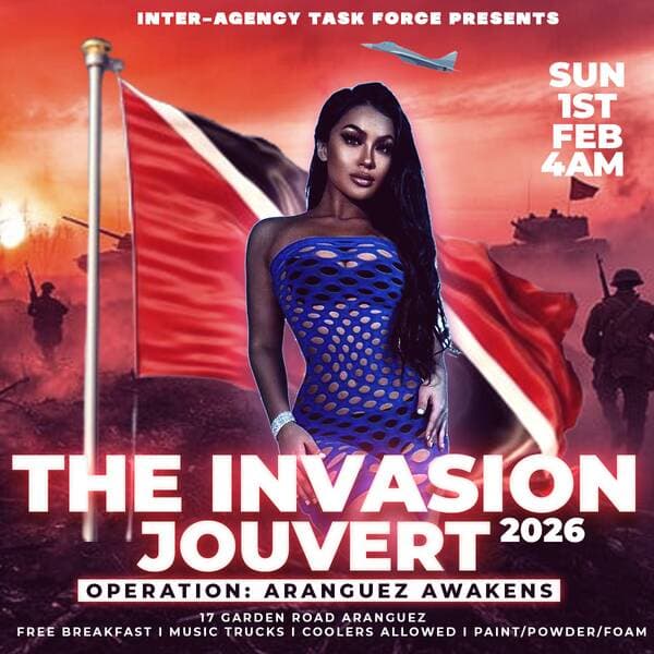 IATF Presents The Invasion Jouvert Party