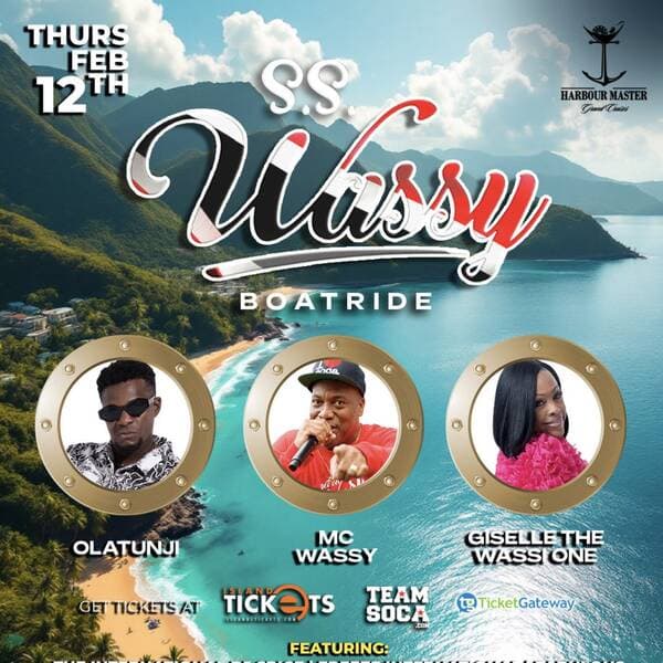 SS Wassy Boatride Feat. Olatunji Trinidad Carnival 2026