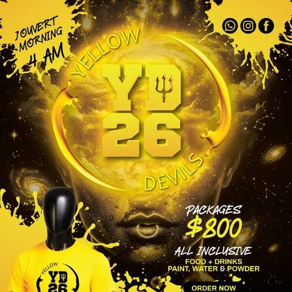 Yellow Devilz Jouvert 2026